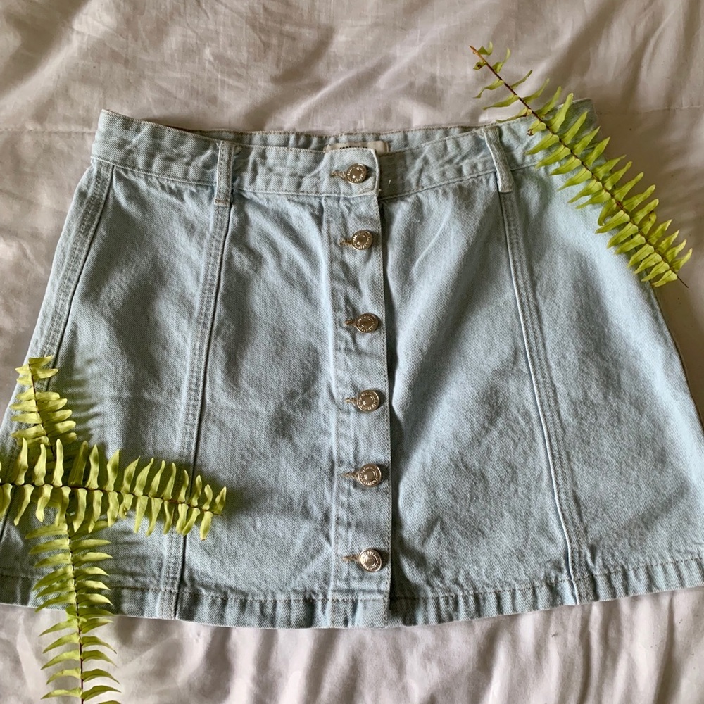 Blue jean skirt